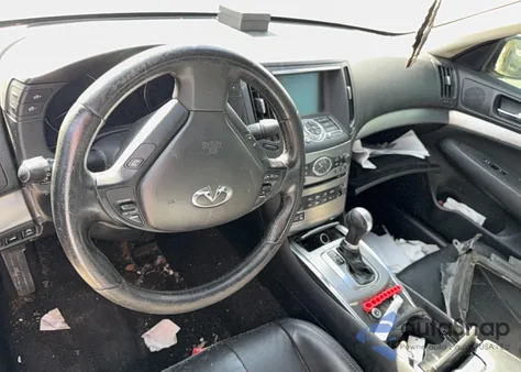 2013 Infiniti G37 Base z USA, uszkodzony, nr VIN JN1CV6AP3DM719080